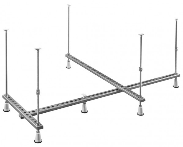 Polysan Nosná konstrukce pro asymetrickou vanu 150x75cm, L/R