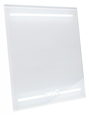 Cata Sklo pro ventilátor 00900500, stříbrná