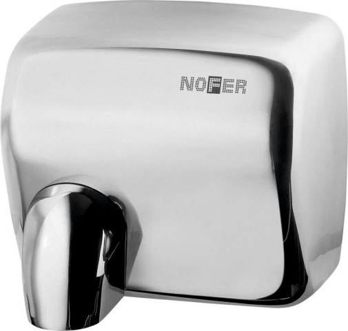 NOFER CYCLON bezdotykový elektrický osoušeč rukou 220-240V, 2450W, 265x240x210mm, nerez lesk